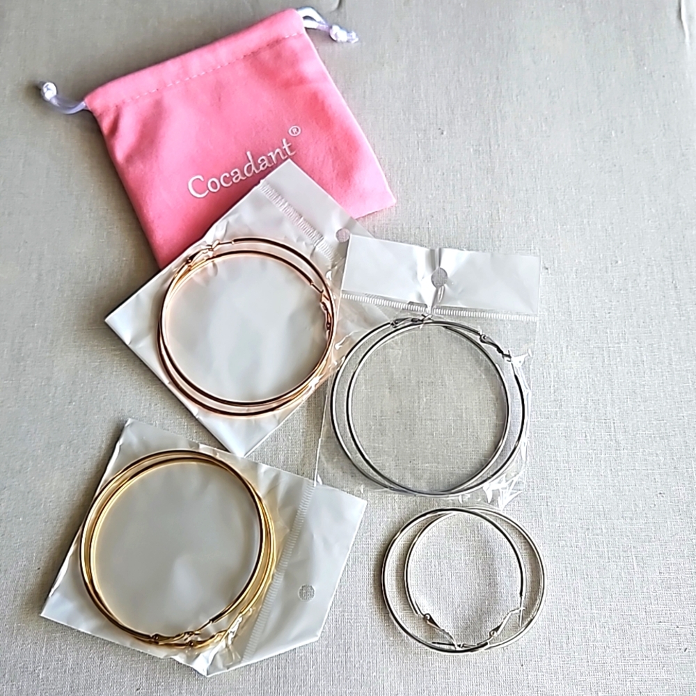 Hoop earrings